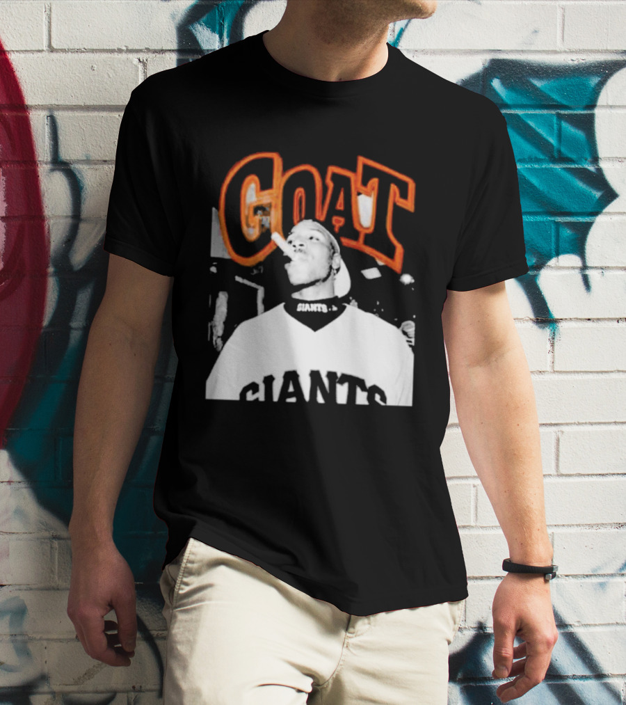 GOAT Barry Bonds San Francisco Giants T-Shirt