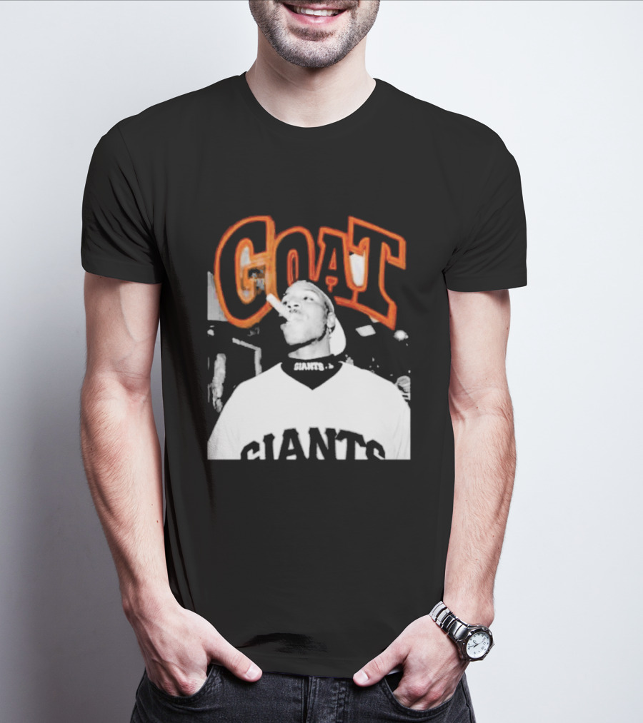GOAT Barry Bonds San Francisco Giants T-Shirt