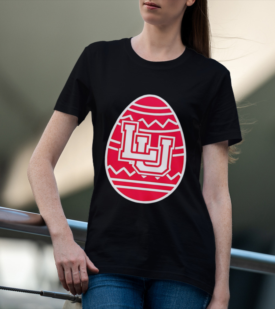 Liberty Union LU Easter Egg Red And White T-Shirt