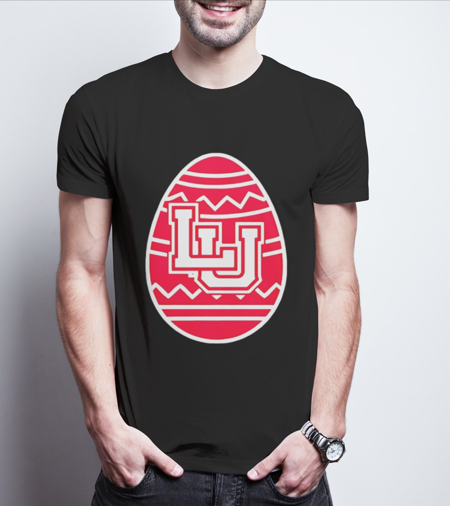 Liberty Union LU Easter Egg Red And White T-Shirt