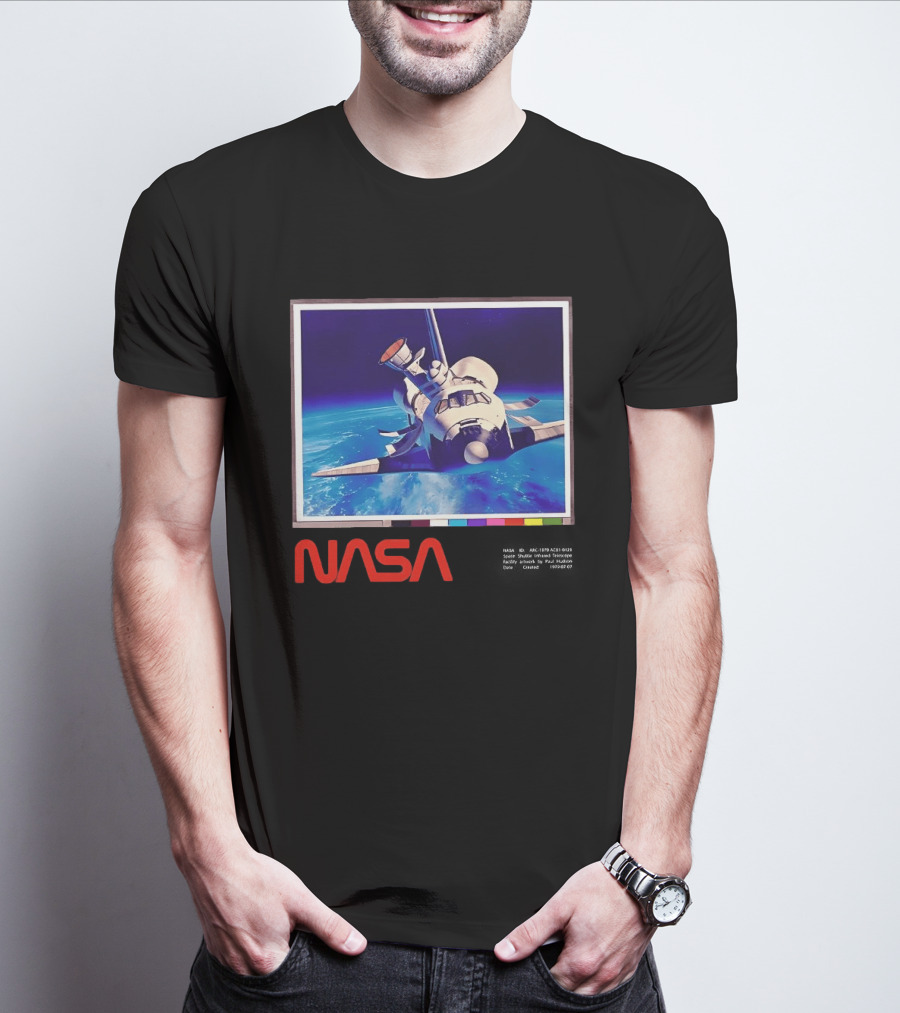 Space Shuttle In Orbit NASA T-Shirt