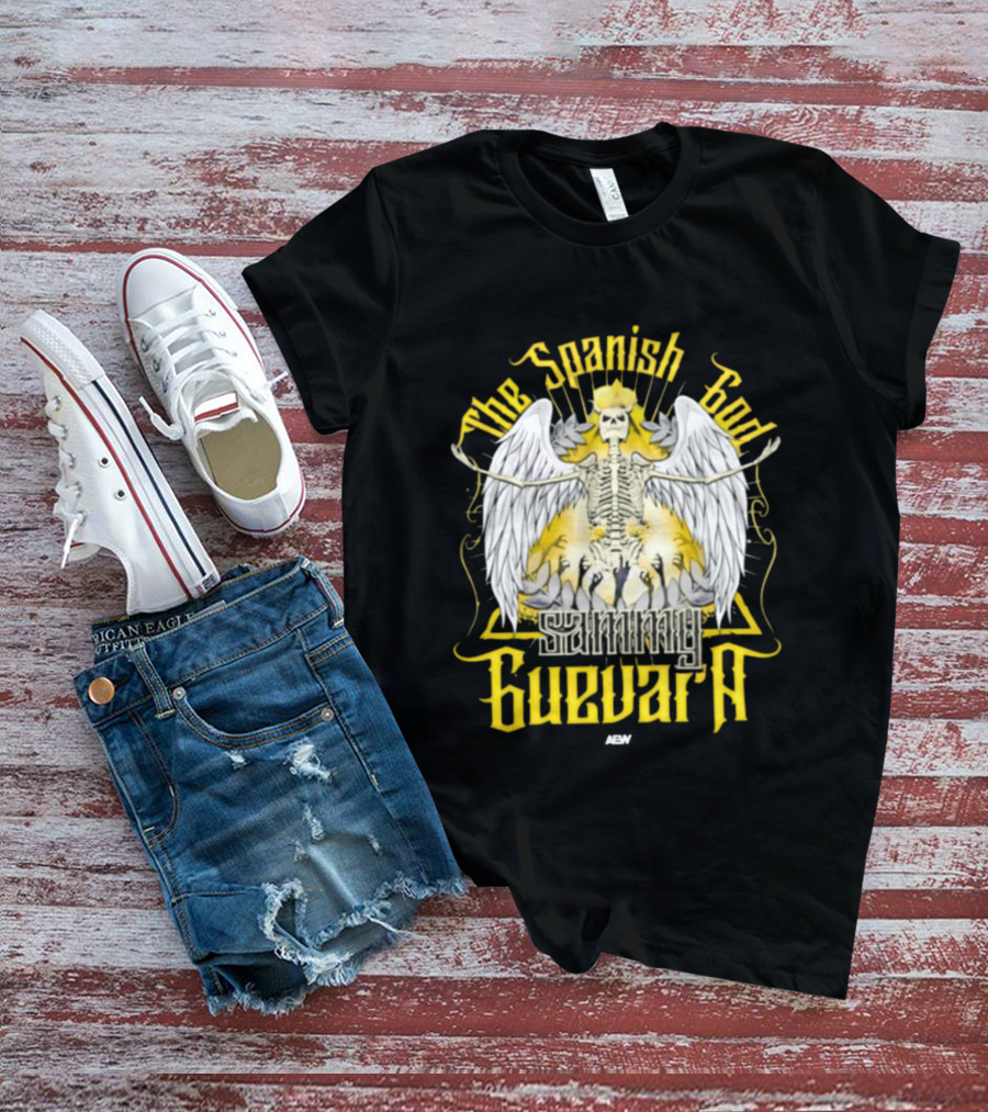 The Spanish God Sammy Guevara Wings And Crown Ascendant T-Shirt
