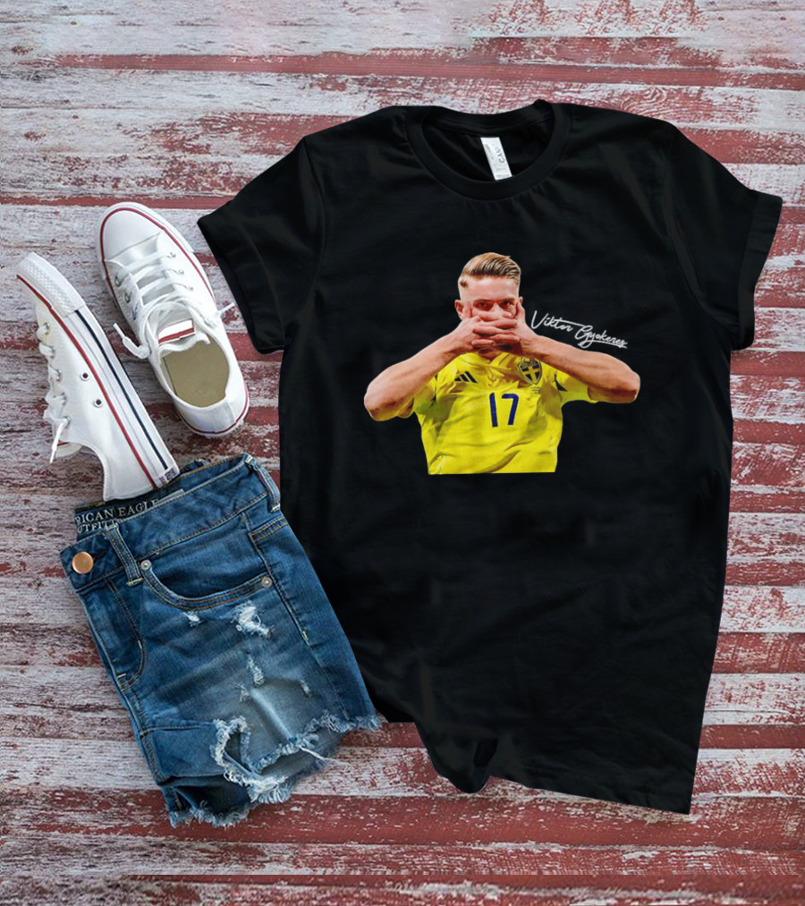 Viktor Gyokeres Sweden Soccer Jersey 17 T-Shirt