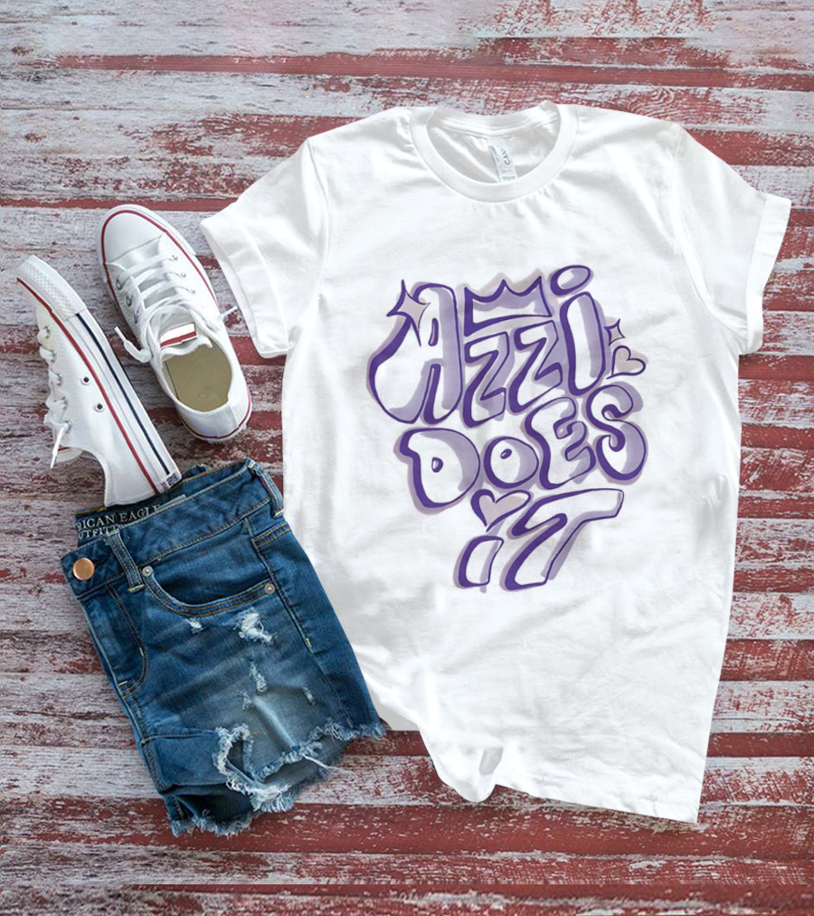 Azzi Fudd Does It Sparkle UConn Huskies Basketball Fan Gear T-Shirt
