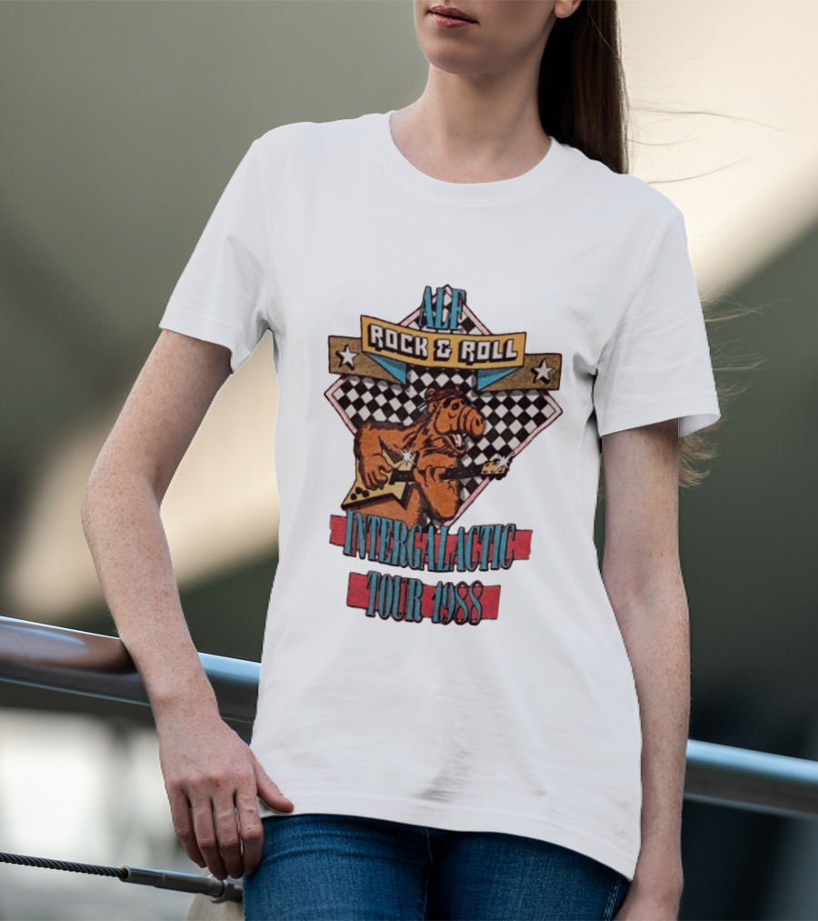 ALF Rock And Roll Intergalactic Tour 1988 T-Shirt