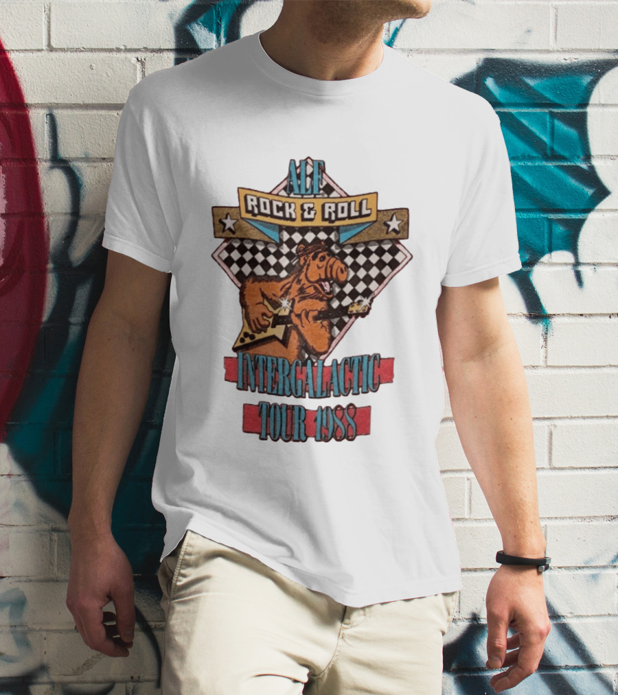 ALF Rock And Roll Intergalactic Tour 1988 T-Shirt