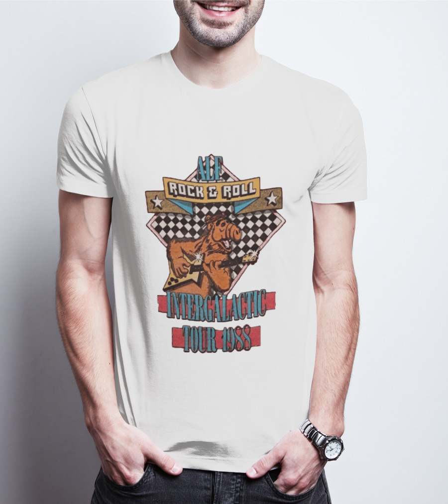 ALF Rock And Roll Intergalactic Tour 1988 T-Shirt