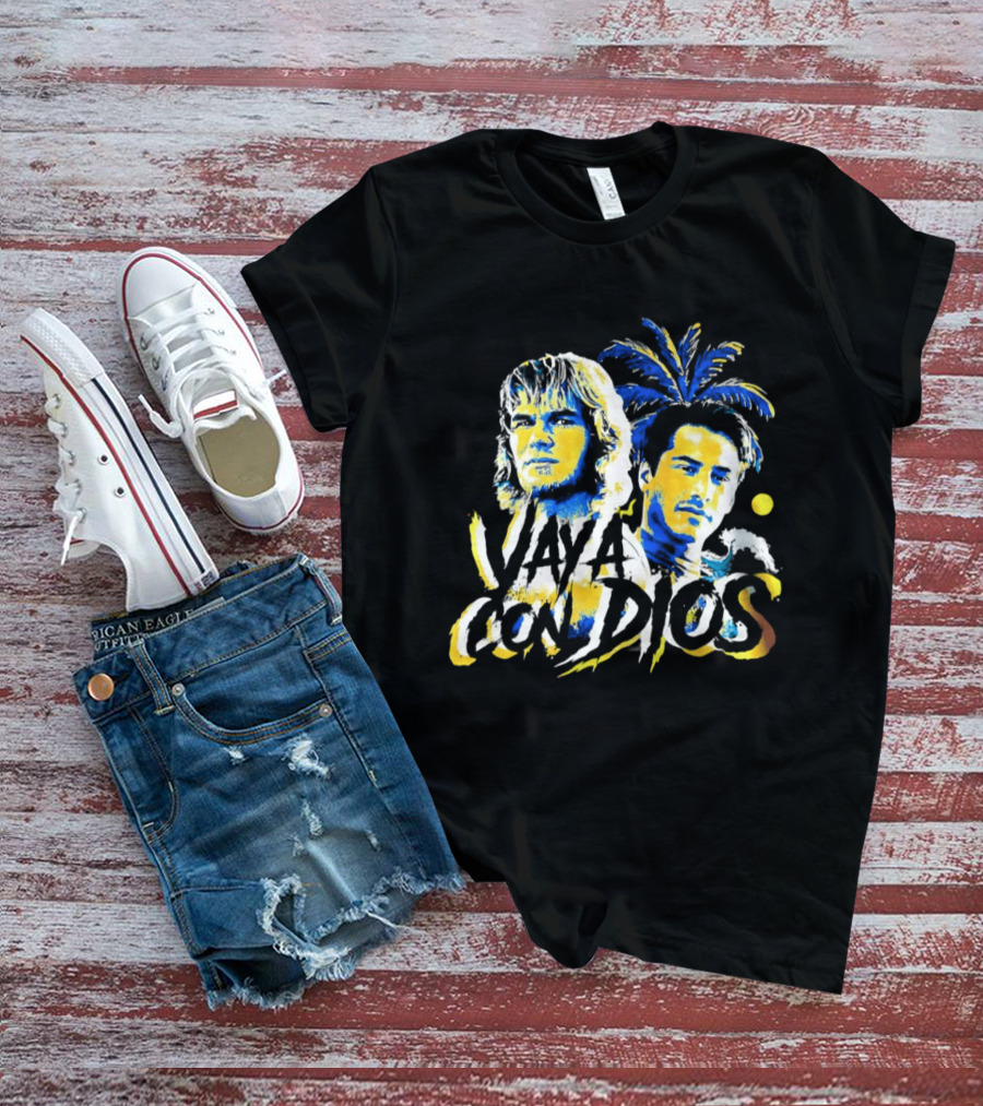Patrick Swayze Keanu Reeves Vaya Con Dios Palm Tree Tropical T-Shirt