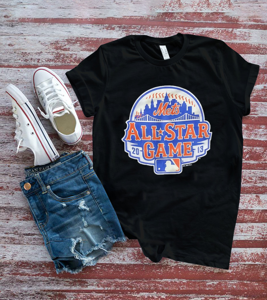 New York Mets 2013 All Star Game Skyline Baseball T-Shirt