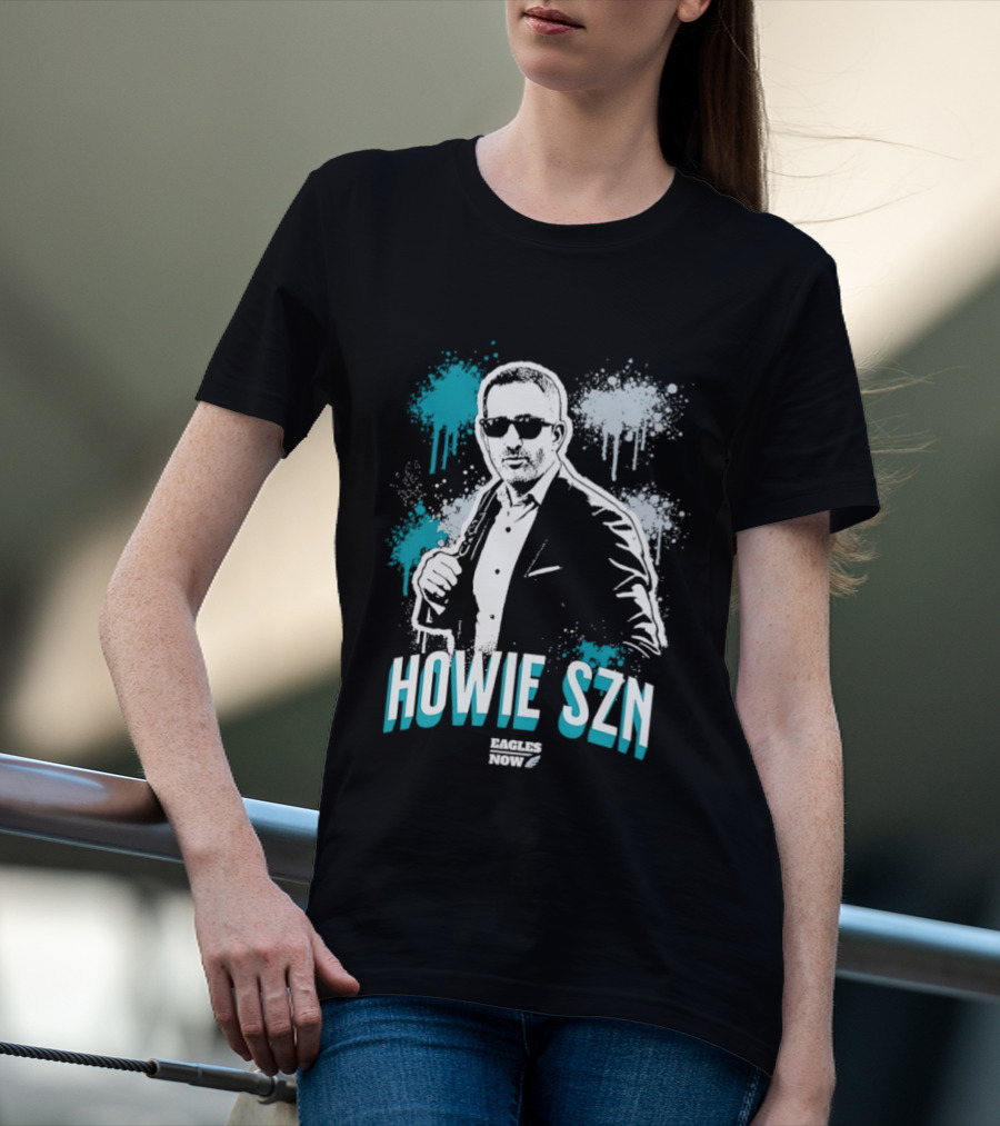 Howie SZN Philadelphia Eagles Football Fan Gear T-Shirt