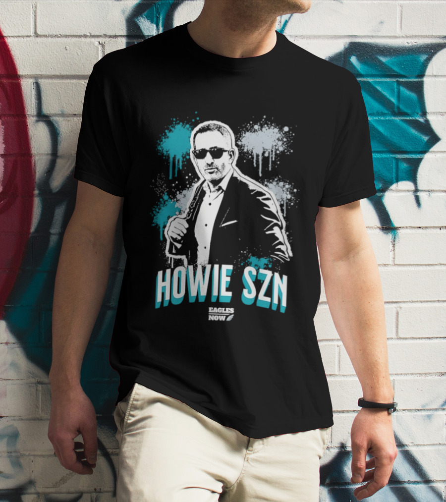 Howie SZN Philadelphia Eagles Football Fan Gear T-Shirt
