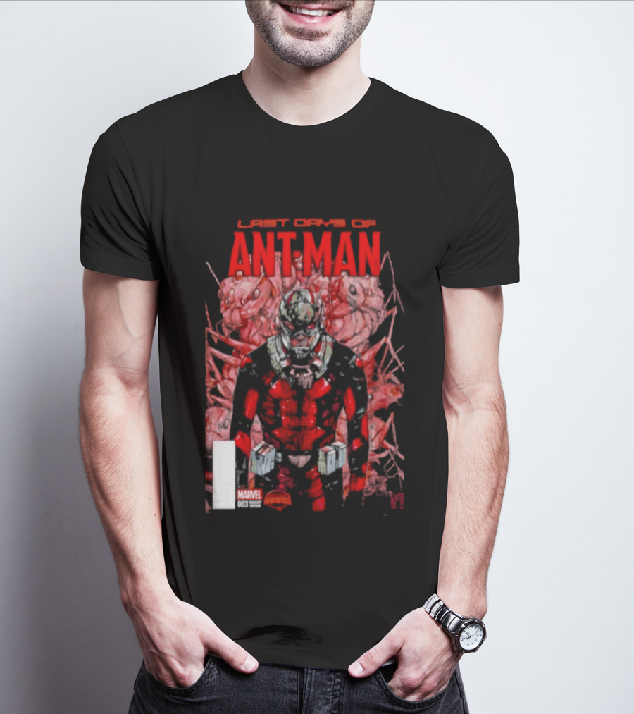 Last Days Of Ant Man Marvel Comic Cover T-Shirt