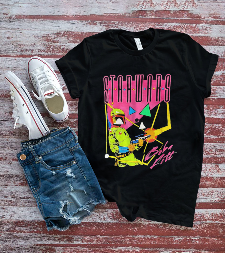 Star Wars Boba Fett Neon T-Shirt