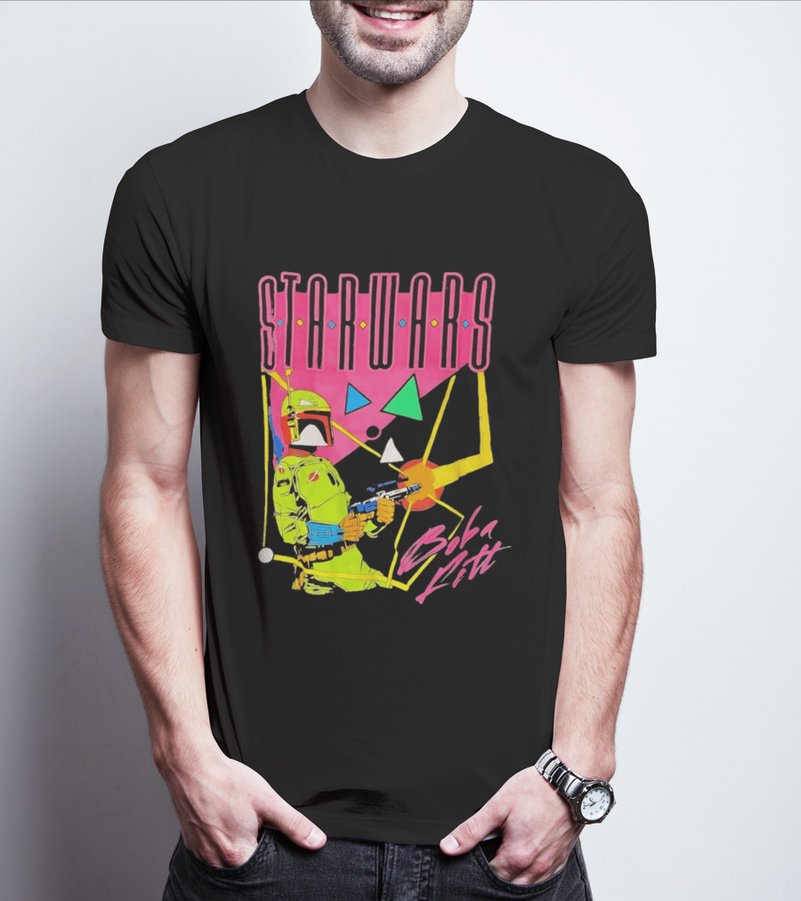Star Wars Boba Fett Neon T-Shirt