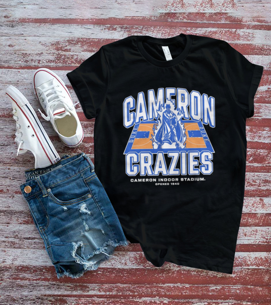 Cameron Crazies Duke Blue Devils Cameron Indoor Stadium Opened 1940 T-Shirt