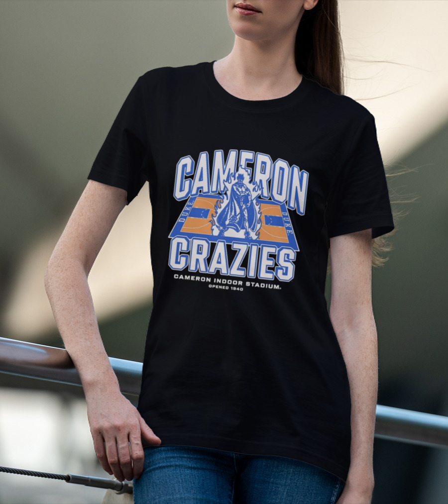 Cameron Crazies Duke Blue Devils Cameron Indoor Stadium Opened 1940 T-Shirt