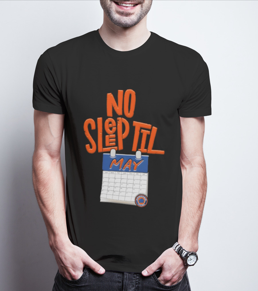 No Sleep Til May New York Baseball Team T-Shirt