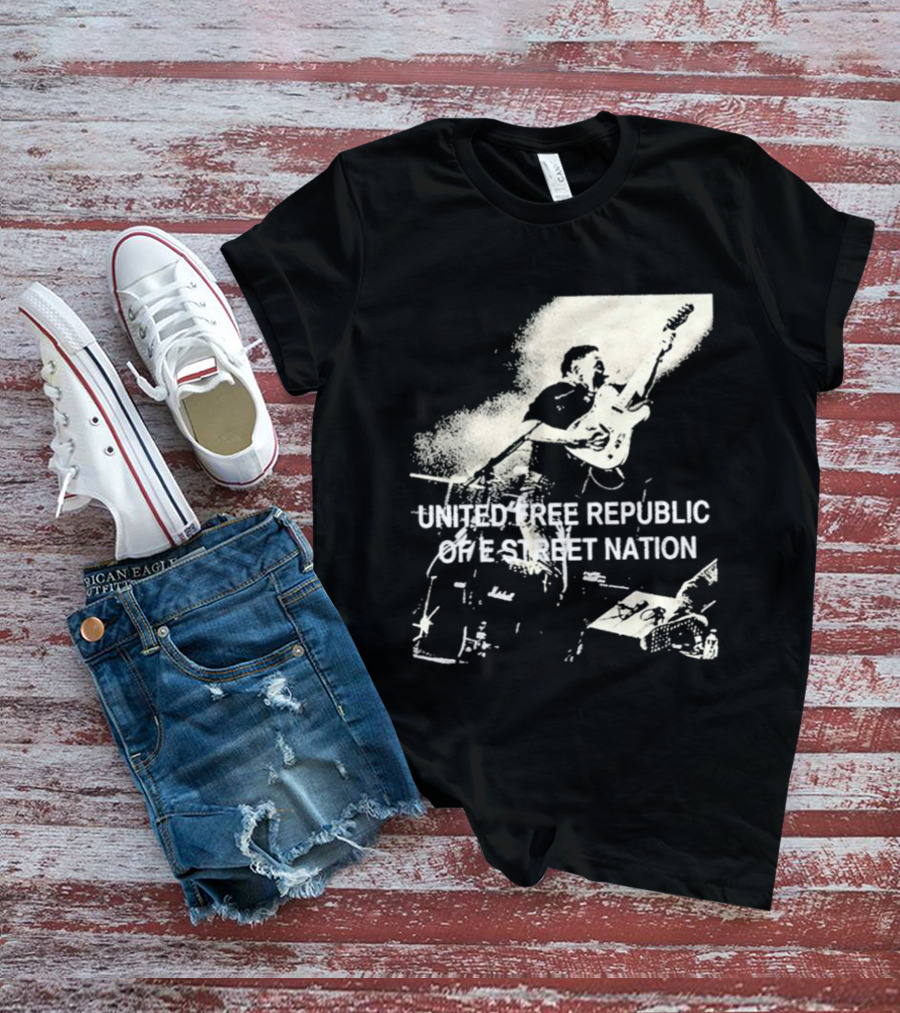 Bruce Springsteen 2026 Land Of Hope And Dreams American Tour United Free Republic One Street Nation T-Shirt