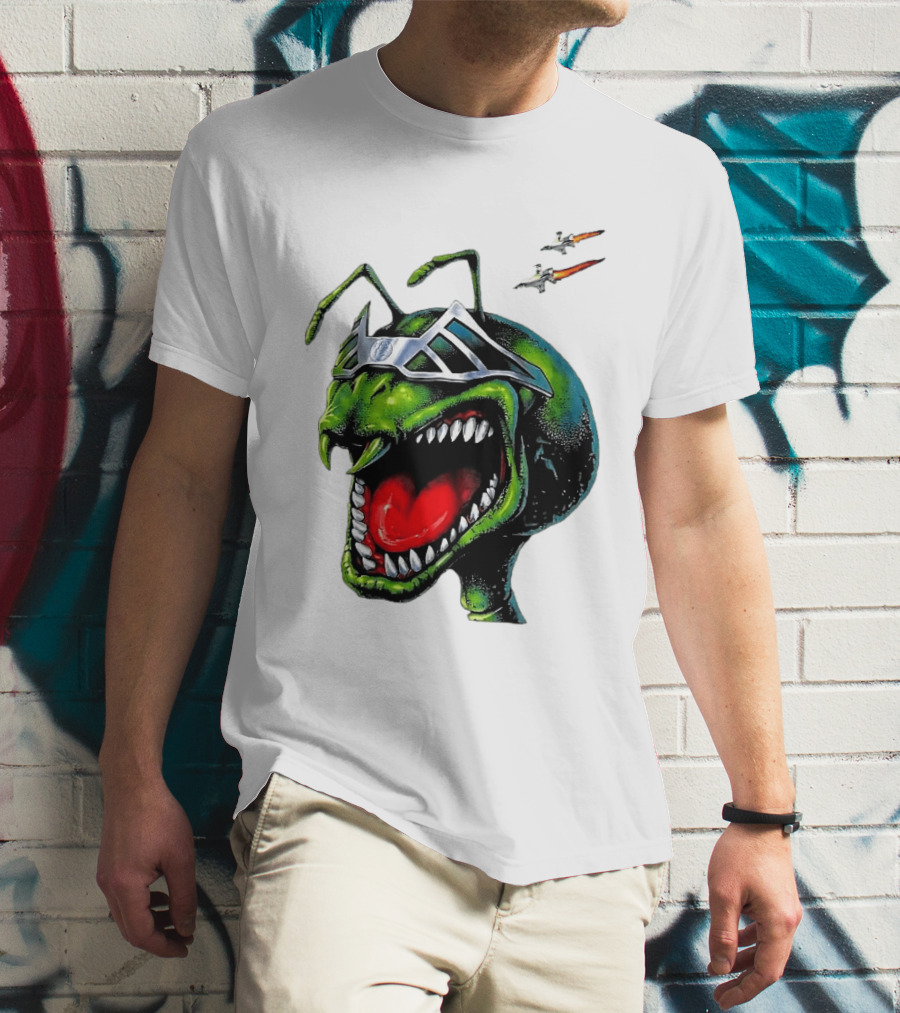 Hellstar Anthony Edwards Ant Man Alien Creature With Sunglasses And Spacecrafts T-Shirt