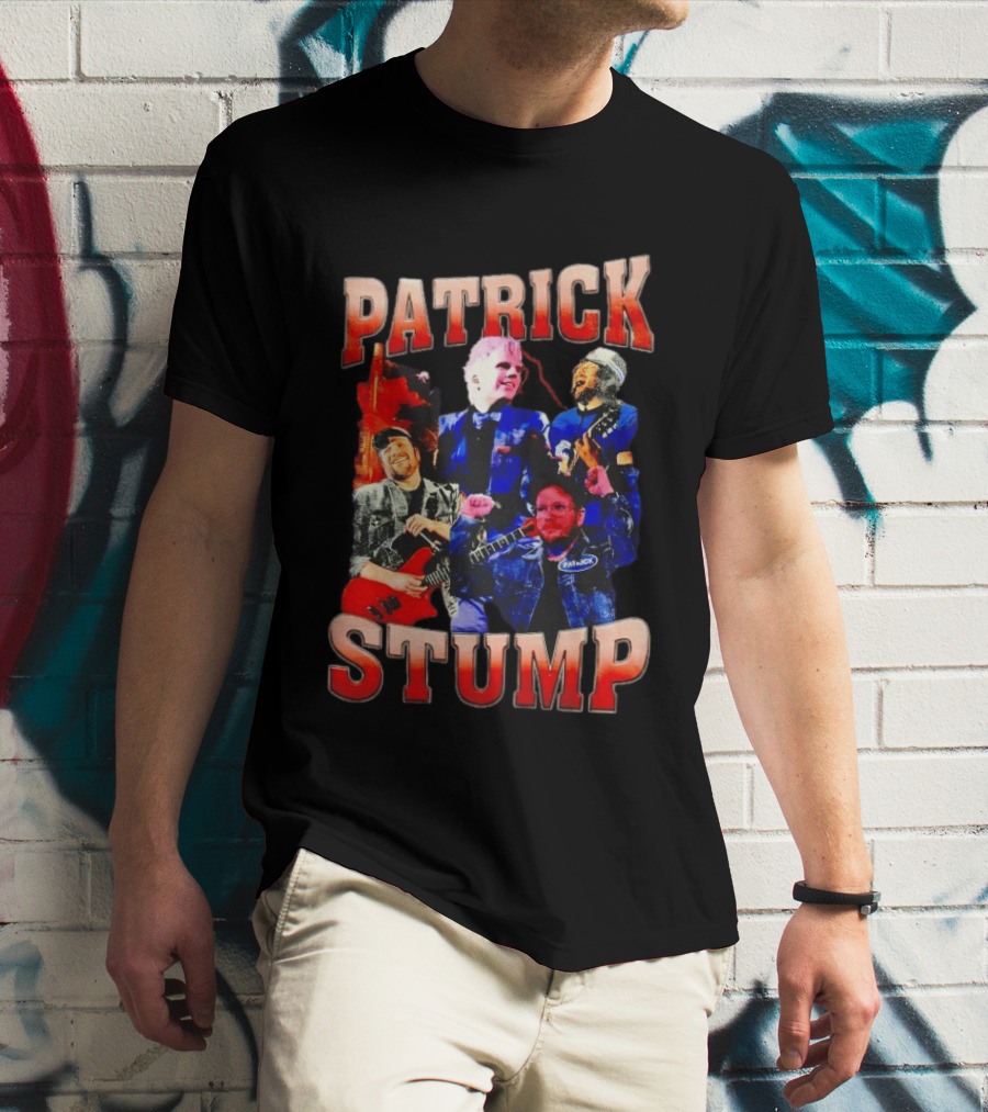 Patrick Stump Stage Performance Montage T-Shirt