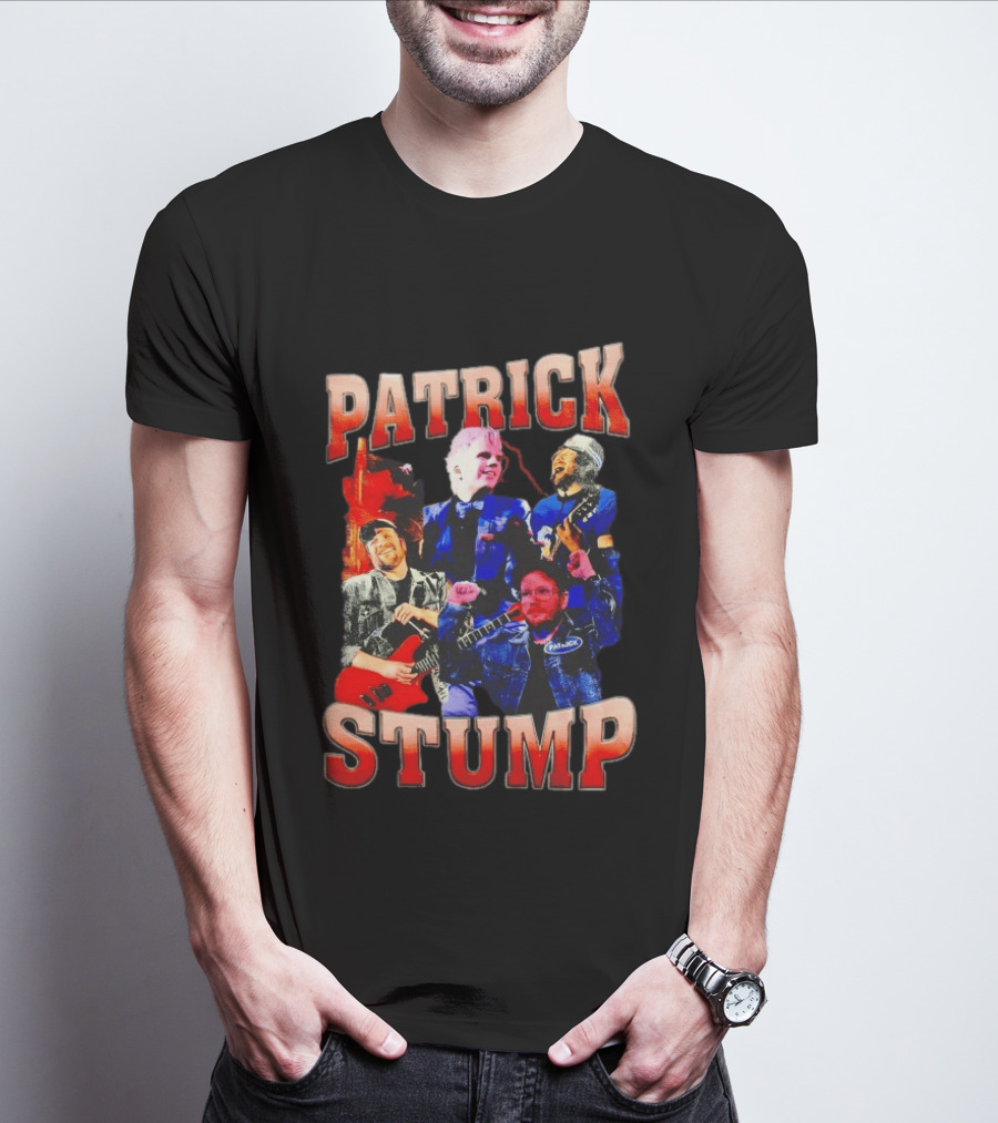Patrick Stump Stage Performance Montage T-Shirt