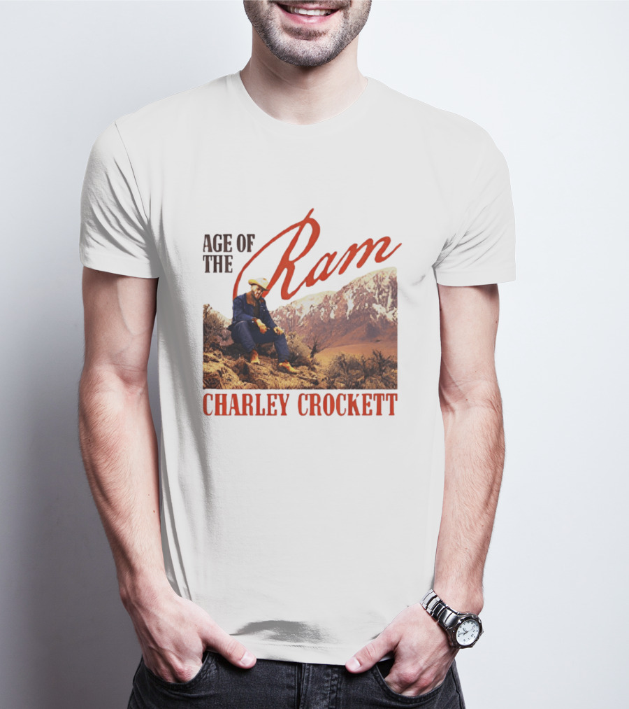 Age Of The Ram Western Style Charley Crockett Adventure T-Shirt