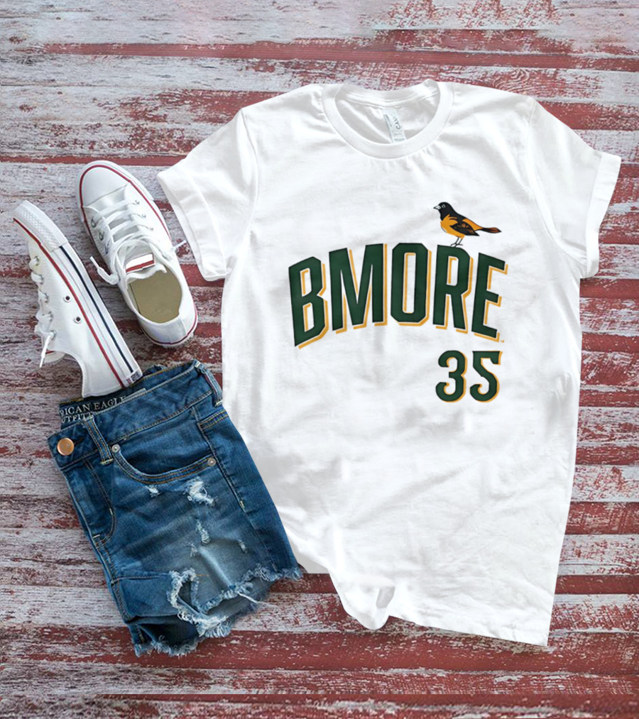 Baltimore Orioles Bmore 35 City Connect Bird T-Shirt