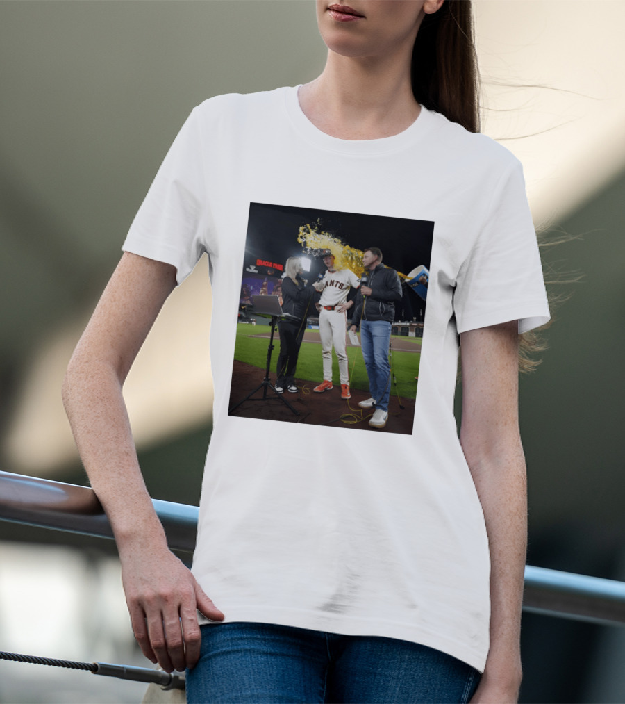 Daniel Susac Interview Oracle Park San Francisco Giants Celebration Moment T-Shirt