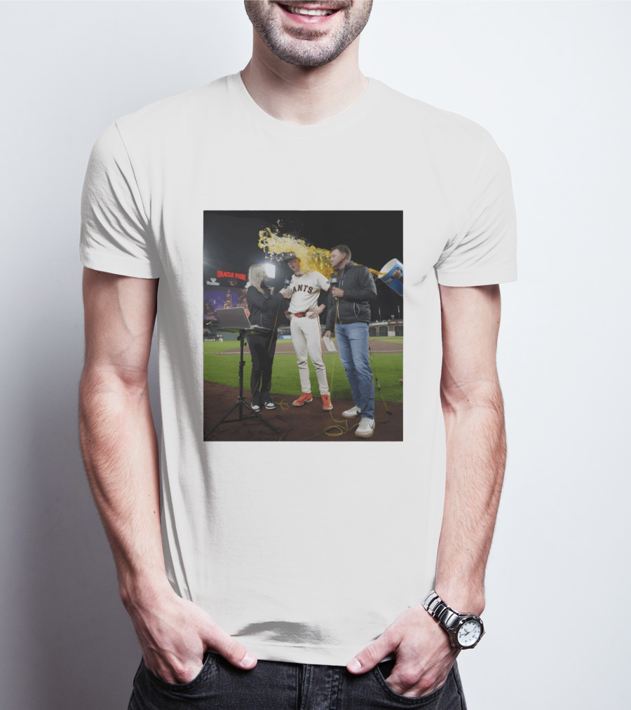 Daniel Susac Interview Oracle Park San Francisco Giants Celebration Moment T-Shirt
