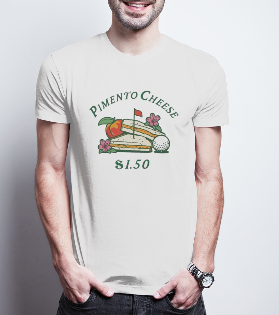 Pimento Cheese Sandwich Golf Snack Tradition $1.50 T-Shirt