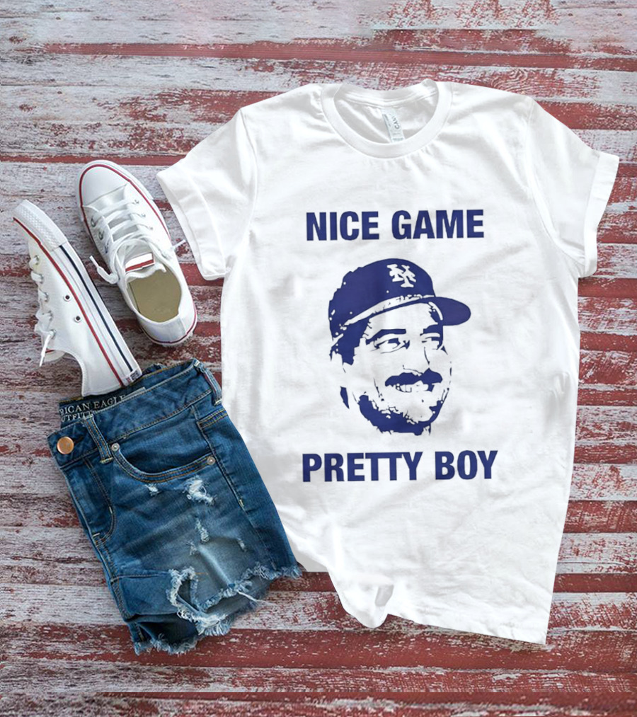 Nice Game Pretty Boy Keith Hernandez New York Mets Villain Line T-Shirt