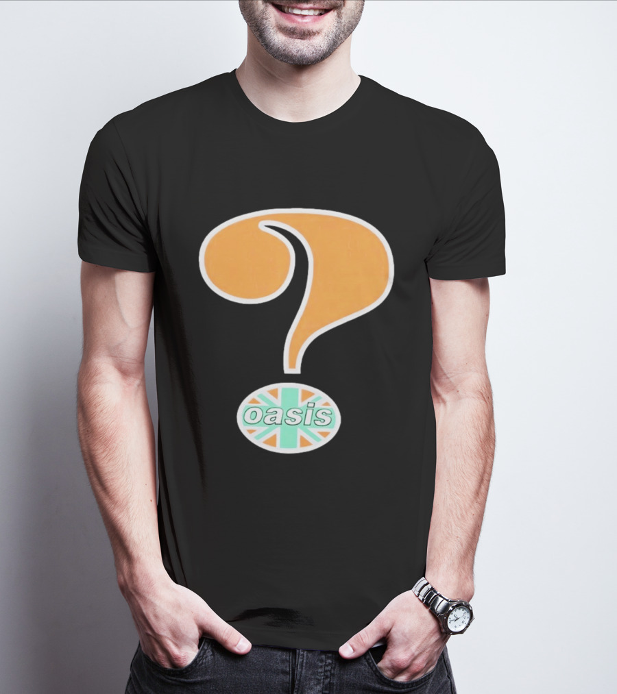 Pleasures Oasis Question Mark Union Jack T-Shirt
