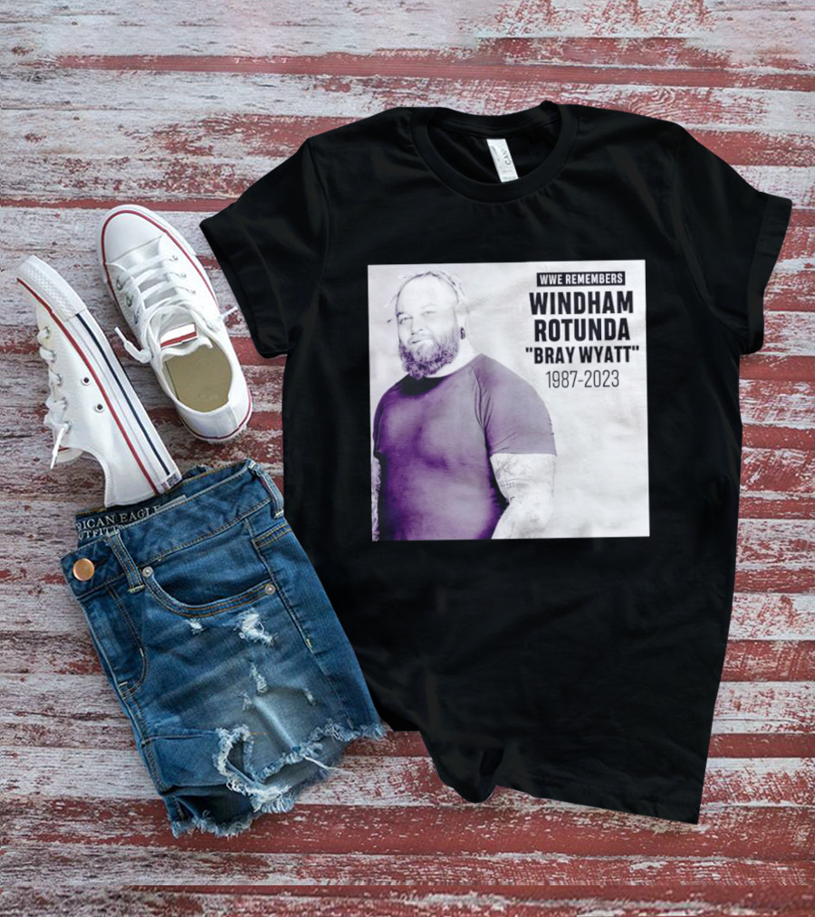 WWE Remembers Windham Rotunda Bray Wyatt 1987 2023 T-Shirt