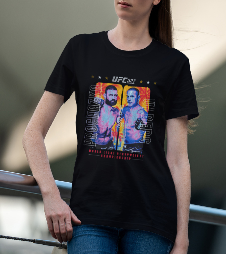 UFC 327 Prochazka Vs Ulberg Heavyweight Championship Showdown 2026 T-Shirt