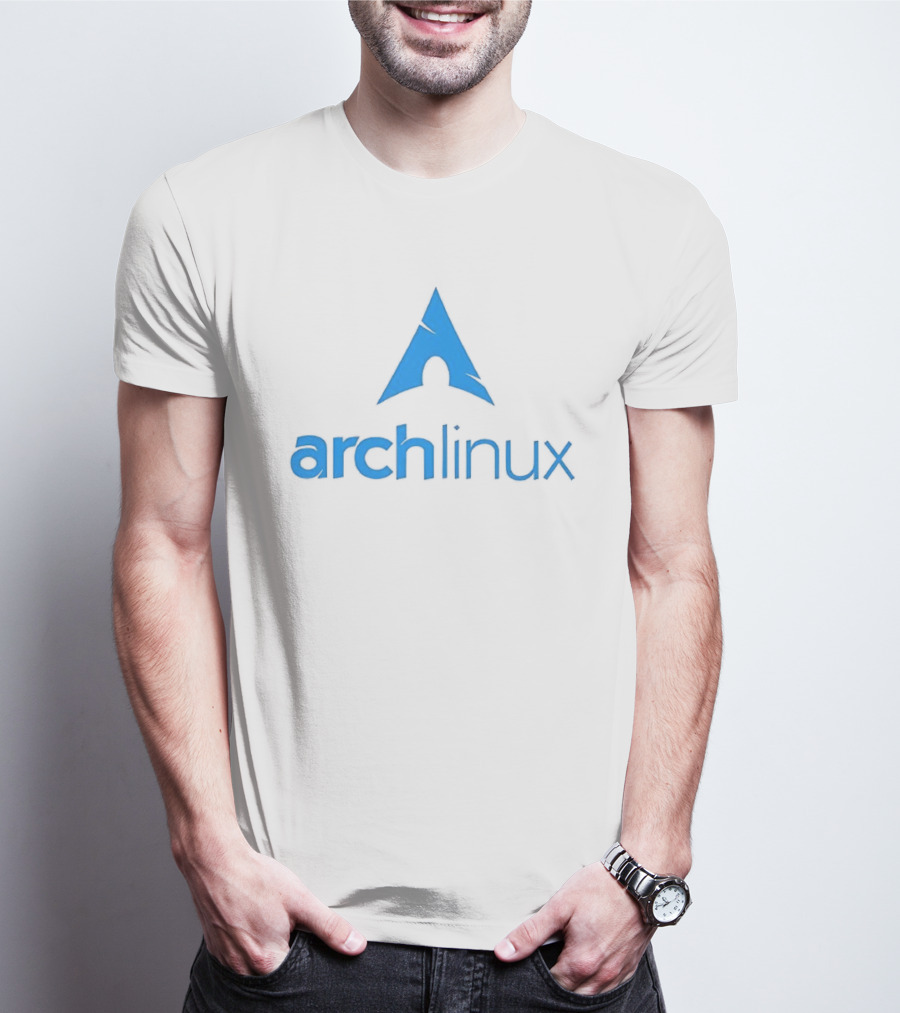 Arch Linux Blue A T-Shirt