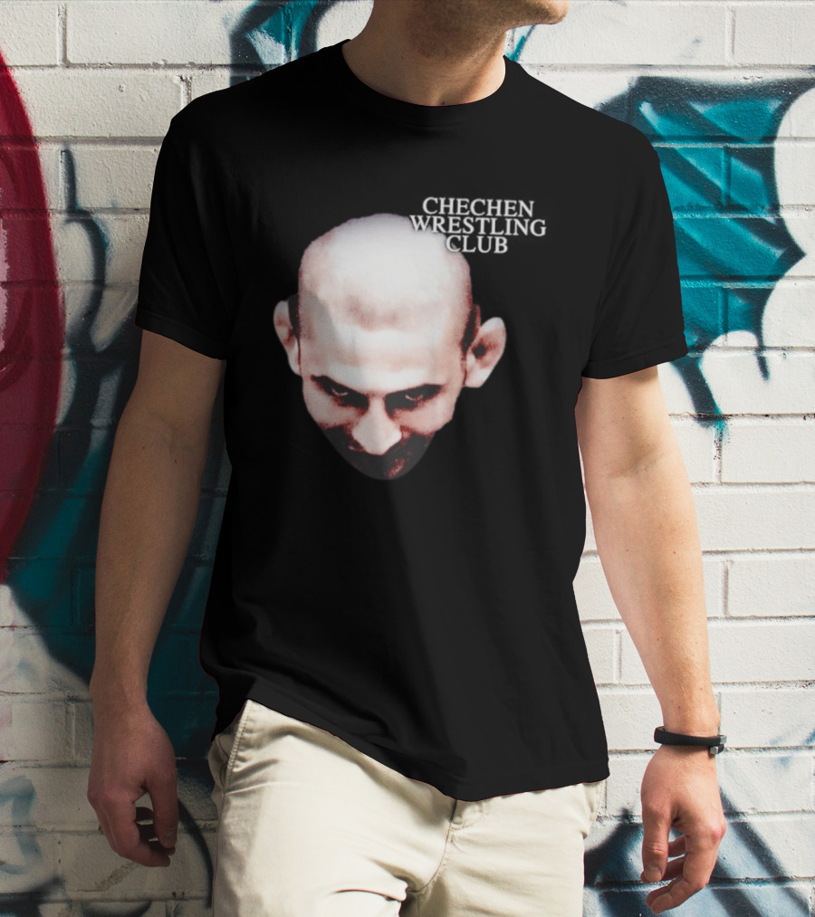 Khamzat Chechen Wrestling Club Warrior Face T-Shirt