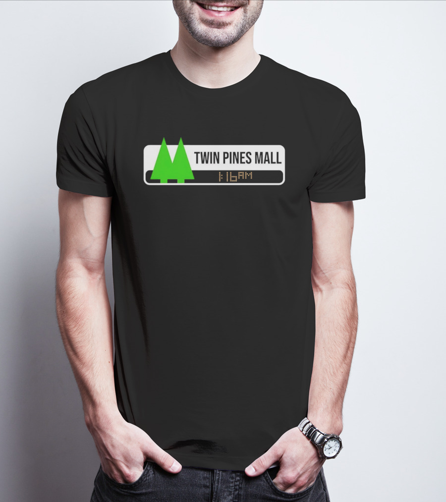 Back To The Future Twin Pines Mall 1:16 AM T-Shirt