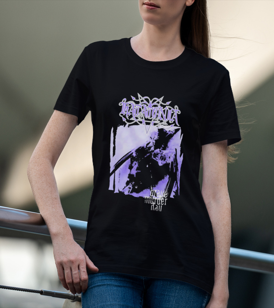 Katatonia Brave Murder Day Album Cover Art Purple Abstract T-Shirt
