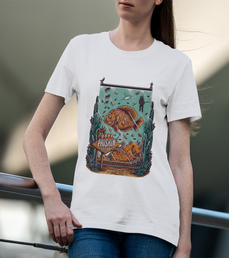 Gone Phishin Vegas 2026 Phish Desert Adventure T-Shirt