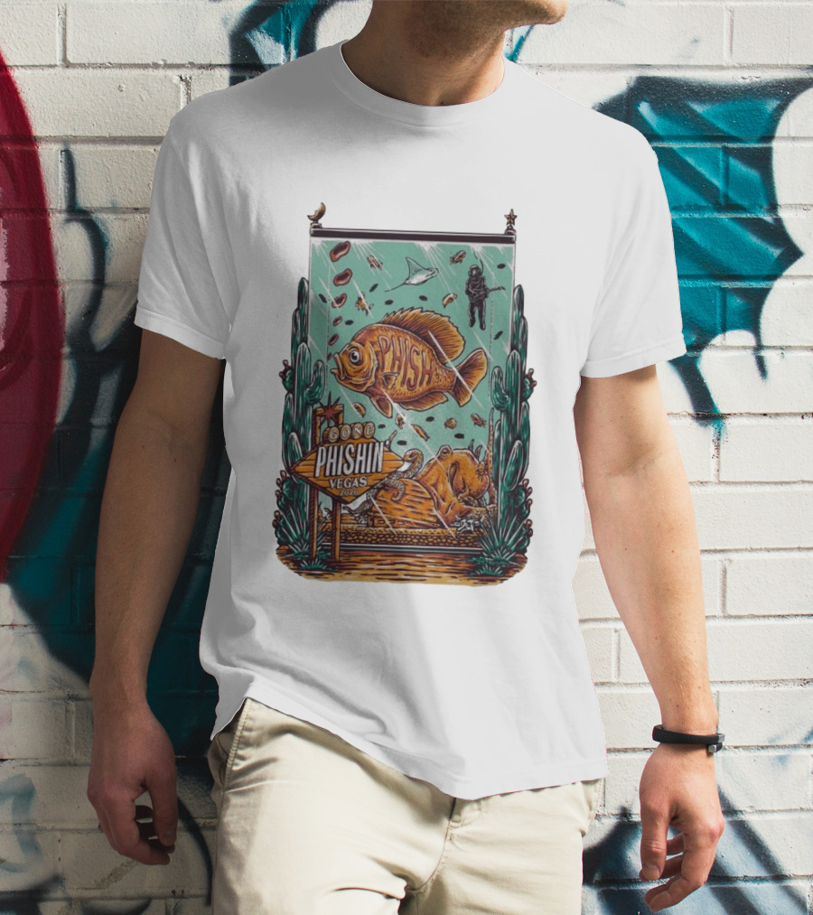 Gone Phishin Vegas 2026 Phish Desert Adventure T-Shirt