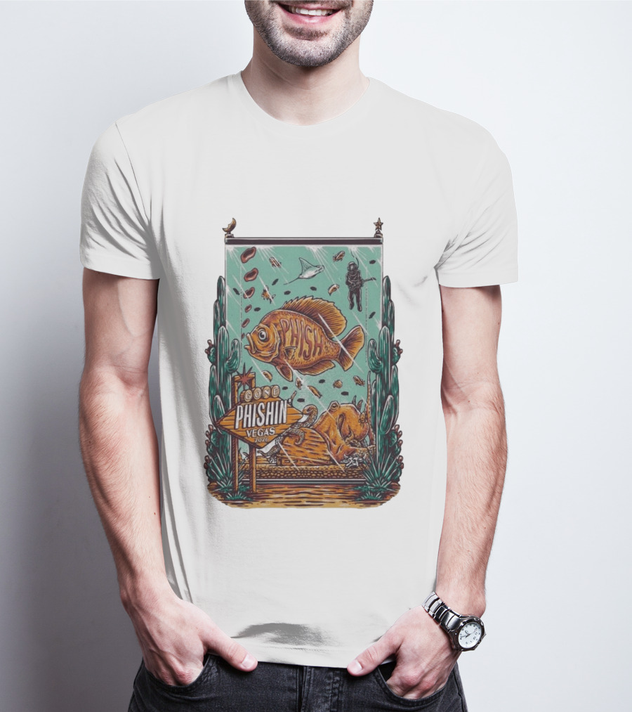 Gone Phishin Vegas 2026 Phish Desert Adventure T-Shirt