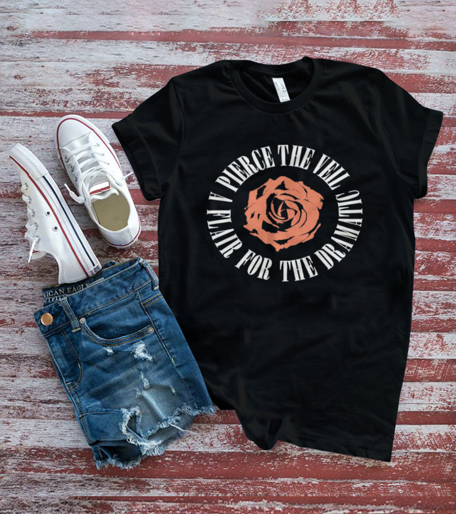Pierce The Veil A Flair For The Dramatic Rose T-Shirt