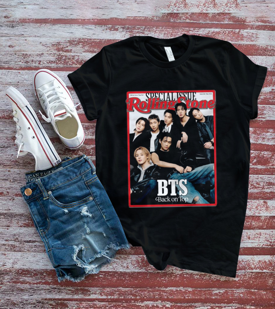 Rolling Stone Special Issue BTS Back On Top T-Shirt