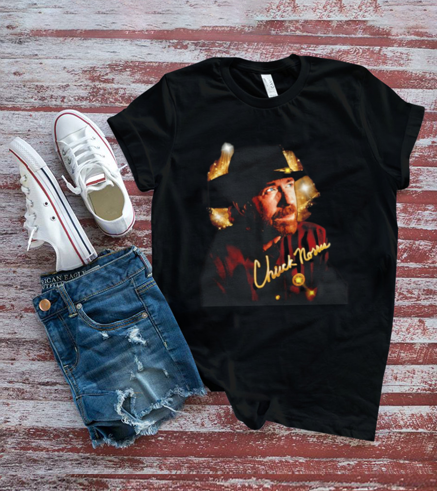 Chuck Norris Unbreakable Legend Signature T-Shirt
