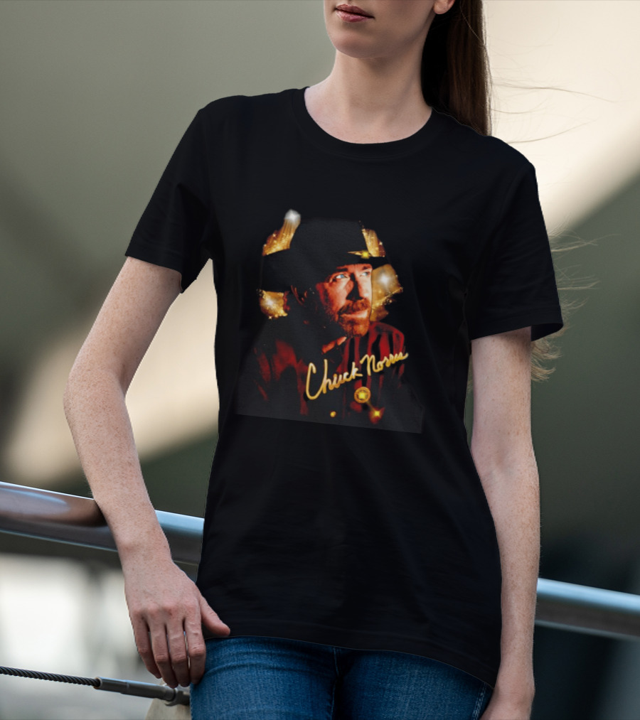 Chuck Norris Unbreakable Legend Signature T-Shirt