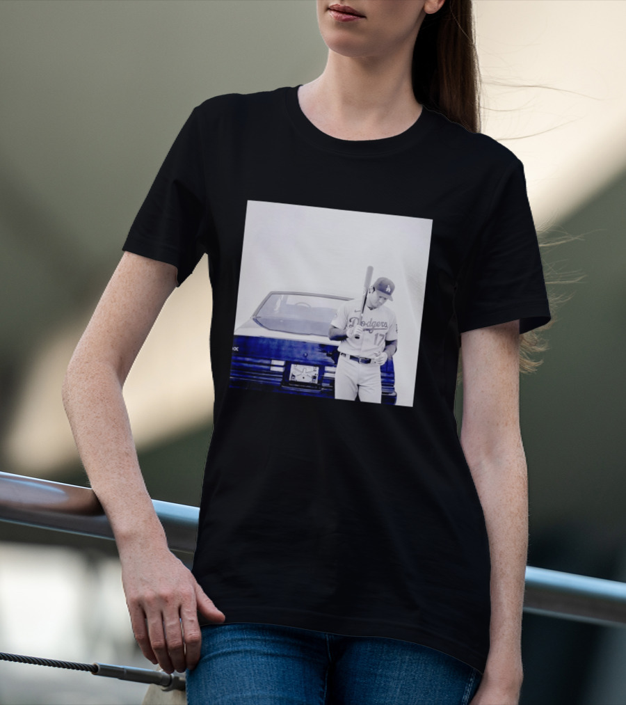 Shohei Ohtani Dodgers 17 Baseball Streetwear T-Shirt