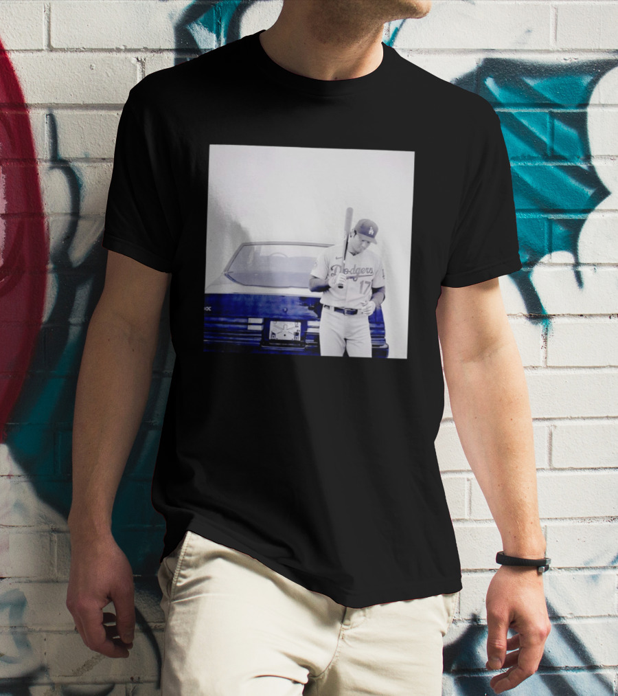 Shohei Ohtani Dodgers 17 Baseball Streetwear T-Shirt