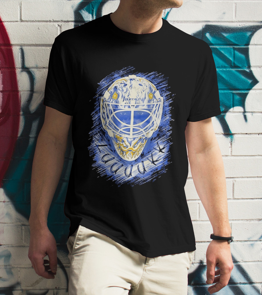 Ukko Pekka Luukkonen Buffalo Sabres Helmet Luuuukk Hockey T-Shirt