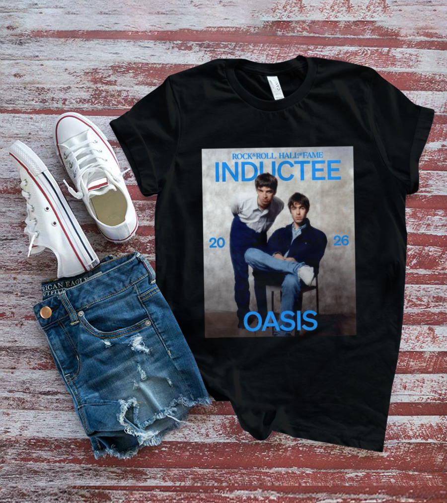 2026 Rock Roll Hall Of Fame Inductee Oasis T-Shirt