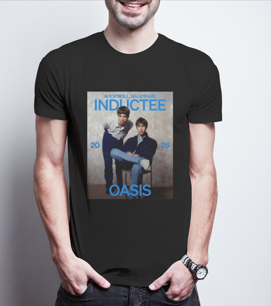 2026 Rock Roll Hall Of Fame Inductee Oasis T-Shirt